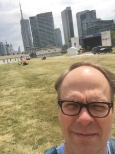 National Trust for Canada staff member Chris at Fort York National Historic Site in Toronto, Ontario