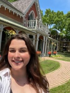 Staff selfie at Hillary House National Historic Site in Aurora Ontario